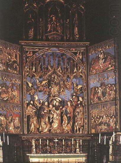 Sebastian Stosskopff High Altar of St Mary china oil painting image